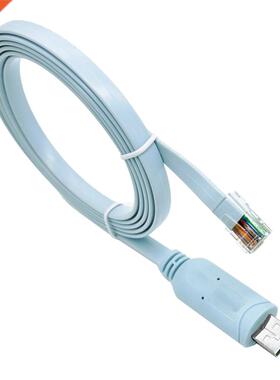 USB RJ45 Console Cable 6ft FTDI Windows 8, 7, Vista, MAC, Li