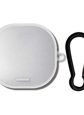 Transparent Earbuds Case w/ Hook Soft Protective Shell for A