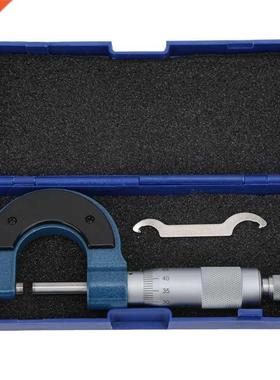 Micrometer 0-25mm Scale Outside Diameter Carbon Steel Spiral
