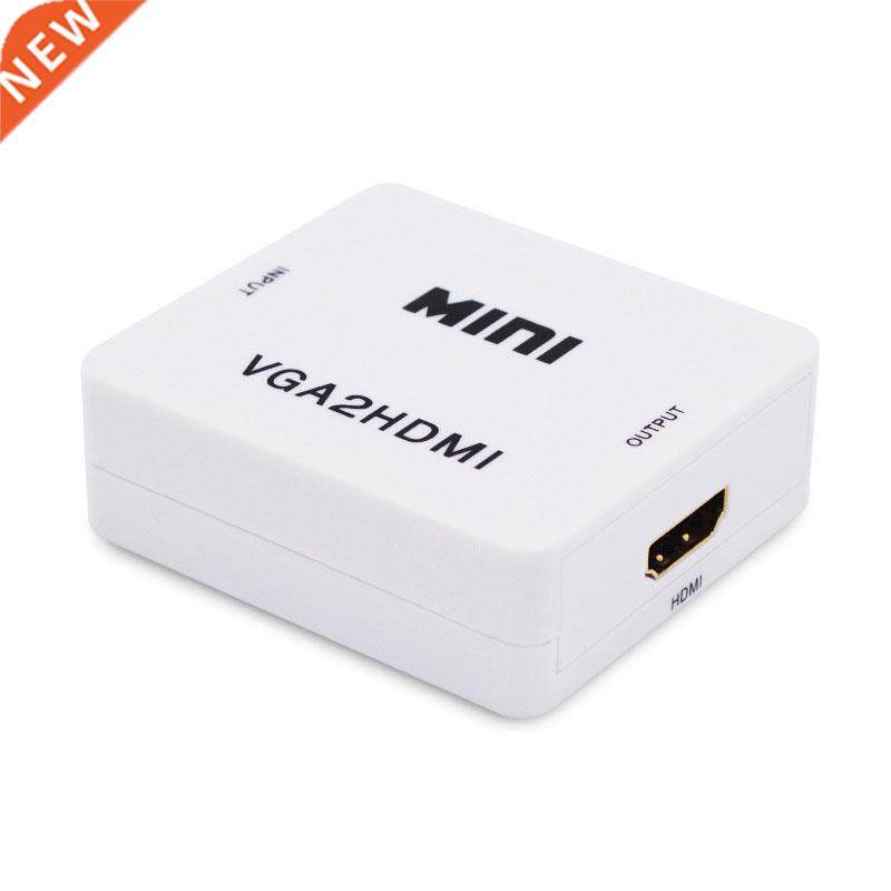 MINI VGA to HDMI Converter PC Connection Monitor Projector H
