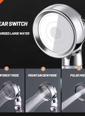 Zhang J New Hgh Pressure 3-functon Turbo Handle SPA Showe