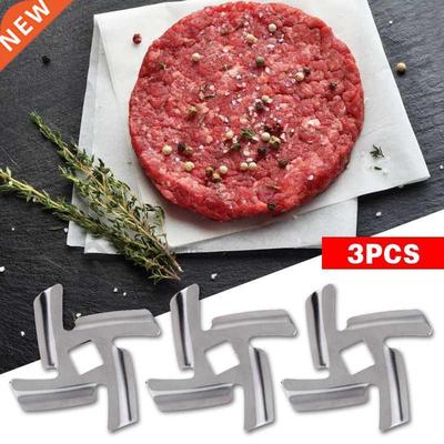 New 1Pc/3Pcs Inner Hole 8mm Meat Grinder Parts Blade Fit MGB