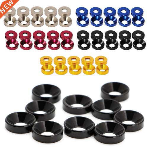 Aluminum Alloy M2 M M4 M5 Anodized Countersunk Head Bolt Wa