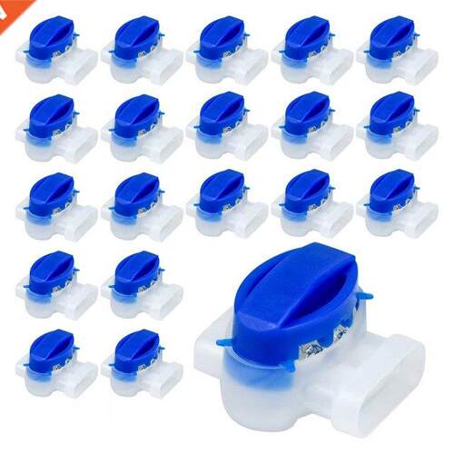 20 pieces cable connector waterproof connector connection te