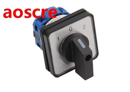 Electric  Position Rotary Cam Switch 660V 20A Changeover Sw