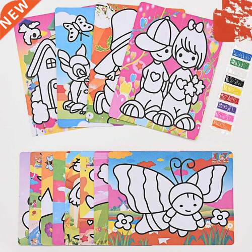 27cm Bg Sand Pantng Kds  Color Art Creatve Drawng