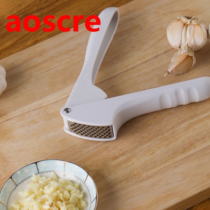 1 pc Garlic Press Stainless Steel Alloy Ginge Crusher Garli