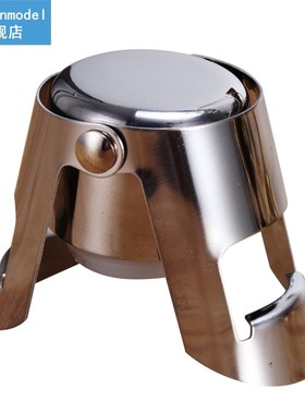 Feiqiong Cool Champagne Wine Bottle Stopper Stainless Steel