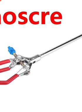 Instrument Chemical Three-jaw Clamp Zinc Alloy Retort Stand