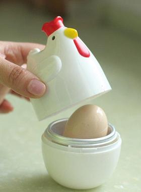 Home Chicken Shaped Microwave One Egg Boiler Cooker Kitchen
