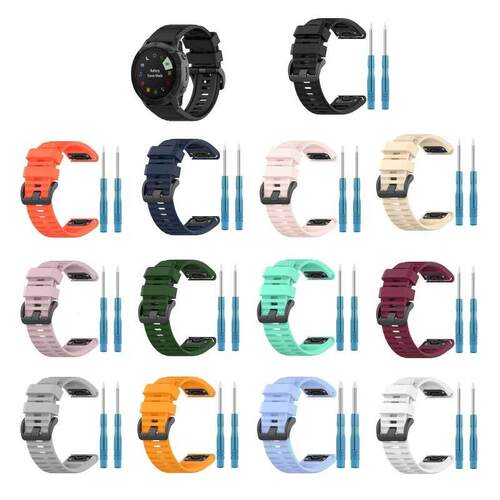 Silica and Compatile with Garmin Fenix 7X Smart Watch Wris