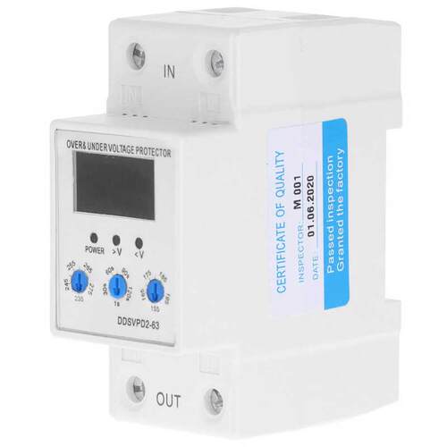 220V Adjustable Self-Recovery Automatic Reset Vtage Protec