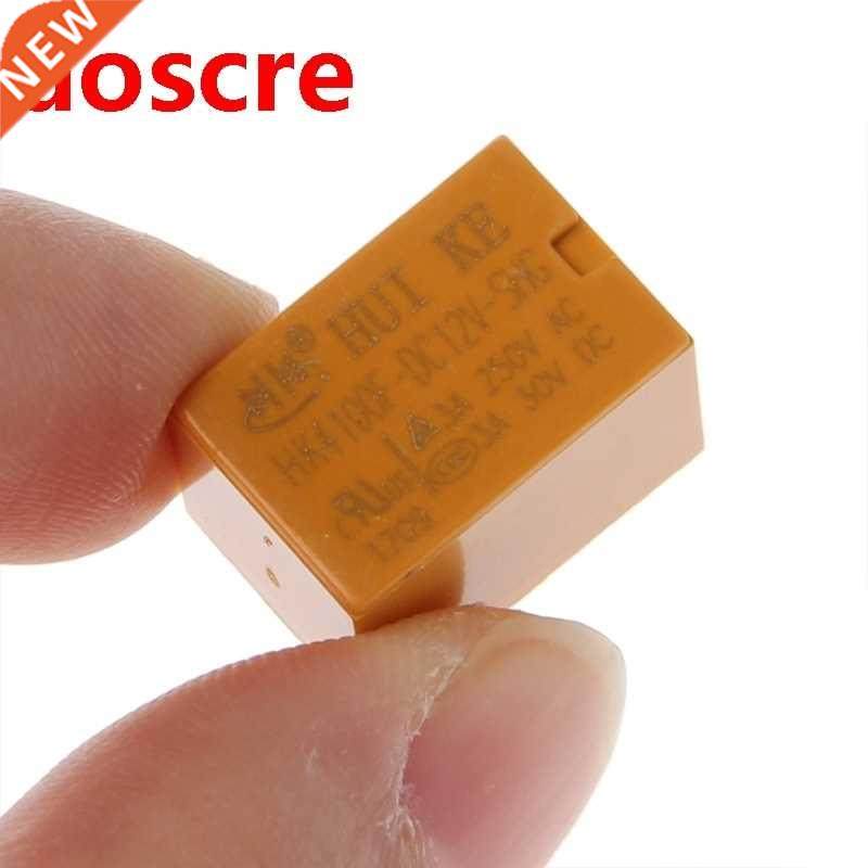 5 Pcs 12V Relay HK4100F-DC12V-SHG 6 Pins 3A 250V AC 30V DC