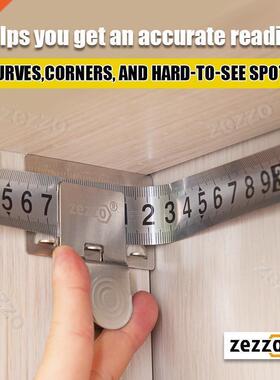 Measuring Tape Clip Measure Precision Tool for Edge Fringe P