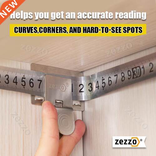 Measuring Tape Clip Measure Precision Tool for Edge Fringe P