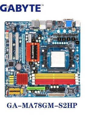 Socket AM2 AM2+ AMD 780G Gigabyte GA-MA78GM-S2HP Mboar