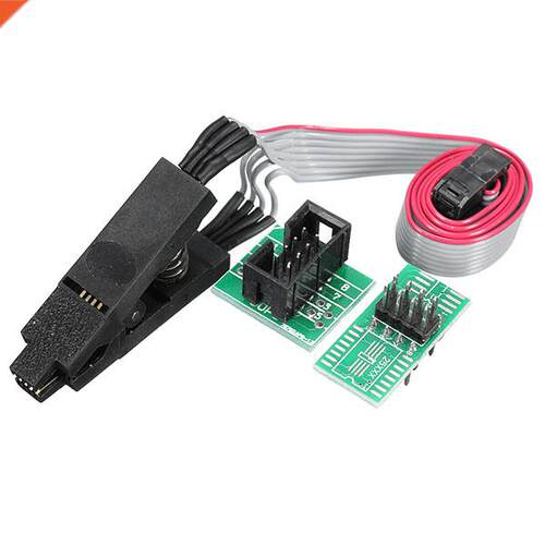 8 Pin 1.27mm Pitch SOIC8 SOP8 Flash Burning Chip IC Test Cli