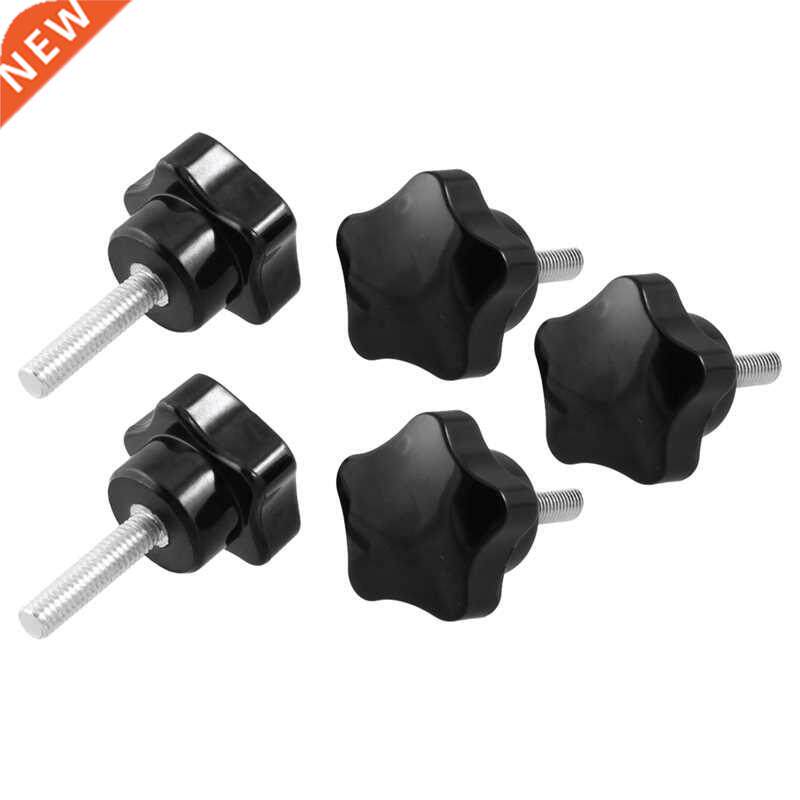 5pcs 6 x 25 mm external thread clampng Star M6 doorknobs ha