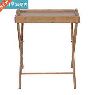 Flood Standing Folding Dining-table Wood Color Material Tabl