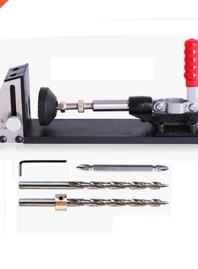 Woodworking Pocket Hole Jig System Guide Crpenter Kit Incli