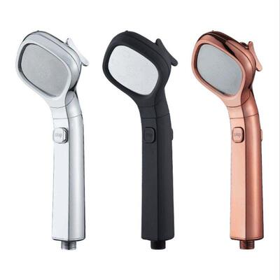 High Pressure Handheld Shower Head Spray 4 Settings with On/
