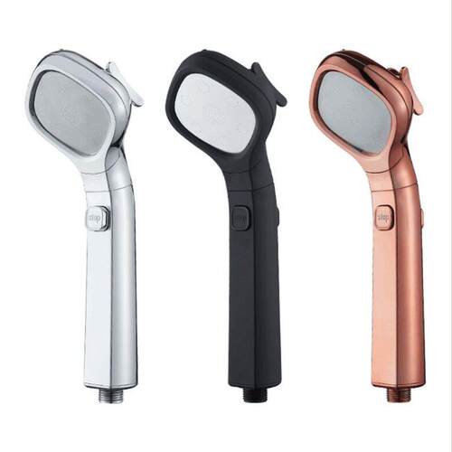 High Pressure Handheld Shower Head Spray 4 Settings with On/