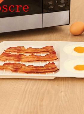 1 Pcs Kitchen Microwave Bacon Cooker Bacon Maker Microwave E