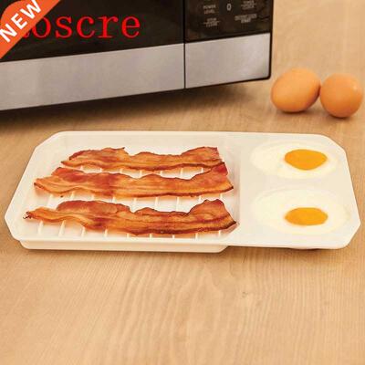 1 Pcs Kitchen Microwave Bacon Cooker Bacon Maker Microwave E