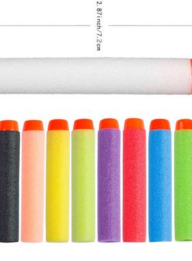 30pc Darts For Nerf Soft Hlow He Head 7.2cm Refill Darts