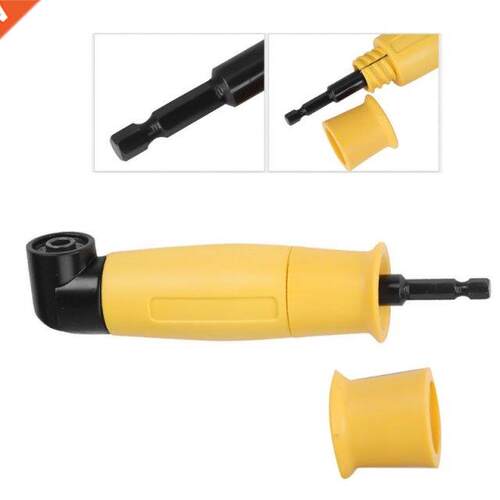 90 Degree Right Angle Drill Chuck Universal Bit Driver Corne