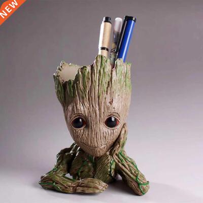 Baby Groot Flower Pot Planter Holders Figurine Tree Man Mode