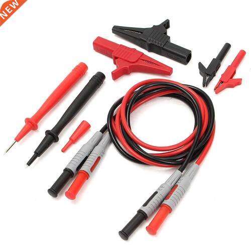 8 in 1 Multimeter Probe Lead Banana Plug Alligator Clip Elec