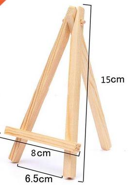1Pcs 8*15cm Mini Wood Artist Tripod Painting Easel For Photo