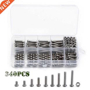 Stee Stainless Set Assorted 340Pcs 20mm
