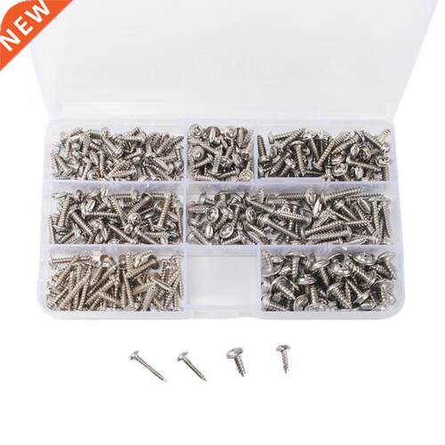 340PCS Box-packed Padded Screws PWA Self-tapping Screws Expa