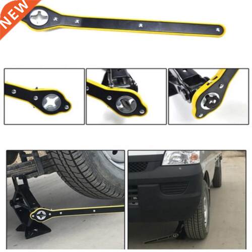Auto Labor-saving Jack Ratchet Wrench Scissor Jack Garage Ti