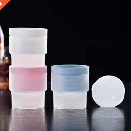 Silicone Ice Cube Mold DIY Ball Round Jelly Making Mould Kit