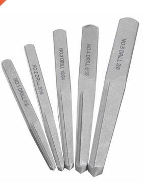 5 Pcs Broken ged Bolt Esy Out Removl Tool Squre Type
