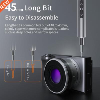 Professional Rechargeable Screwdriver Set Host/62pcs/120pcs