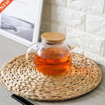 New 38/35/30/16cm Rattan Bamboo Coasters Round Table Padding