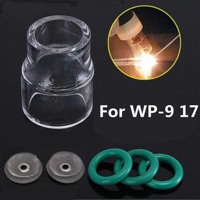 6Pcs #12 Fupa Glass Pyrex Cup Welding Cup Stainless Steel Fi
