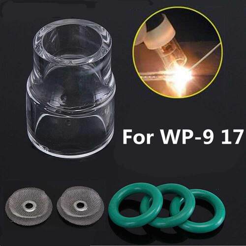 6Pcs #12 Fupa Glass Pyrex Cup Welding Cup Stainless Steel Fi