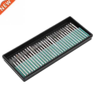 30Pcs 3mm/0.12inch Shank Grinding Heads Mounted Burr Points