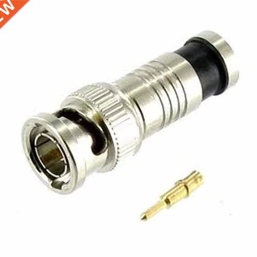 Male Compression Coax Connectors RG59 Pack of 20 Pcs