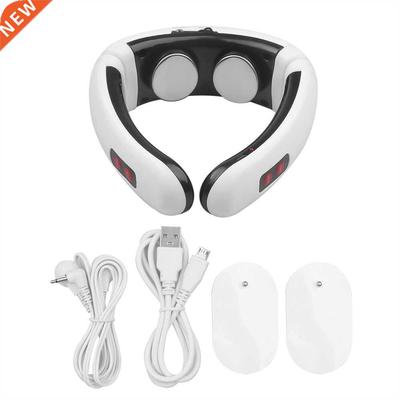 Electric Pulse Heat Neck Far Infrared Cervical Massager Heat
