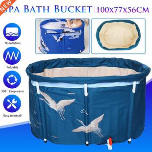 Folding Adult Bathtub Barrel Large Bath Household Sauna