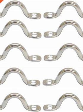 10Pcs/Lot 304 Stainless Steel Hunchback Hardware Yacht Small