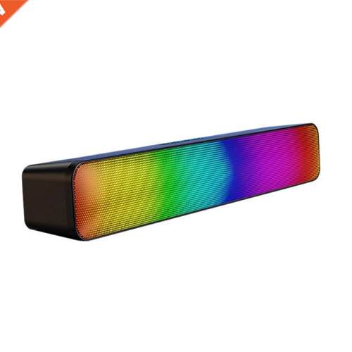 RGB Bluetooth Speaker Colorful Marquee Suitable For Mobile P