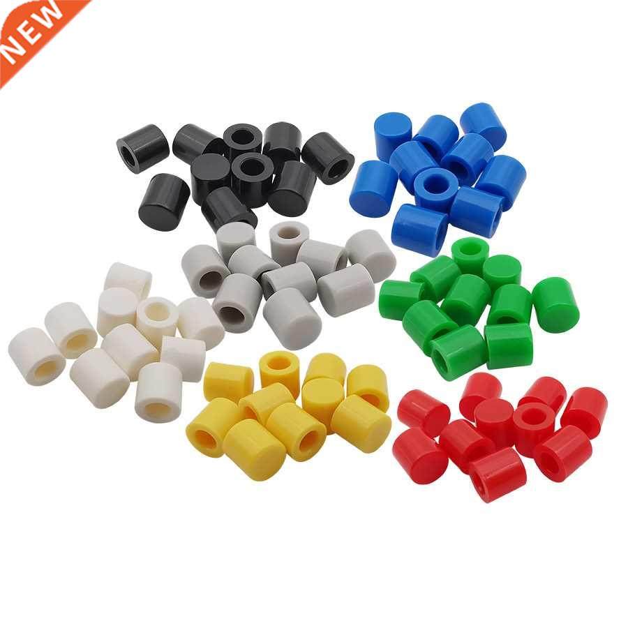 100Pcs 7 Colors Plastic Cap Cover A56 6*6mm Tactile Push But