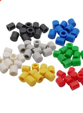 100Pcs 7 Colors Plastic Cap Cover A56 6*6mm Tactile Push But